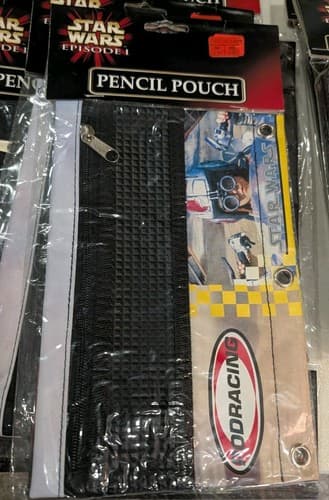Star Wars Lot of 7 Pencil Pouches, 6 Pencil Boxes, Brand New Podracer Episode 1 — photo 2