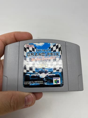 Human Grand Prix The New Generation Nintendo 64 N64 Japan Import Cartridge — photo 3