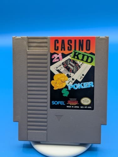 Casino Kid (Nintendo Entertainment System, 1989) - Cartridge Only Tested Read 