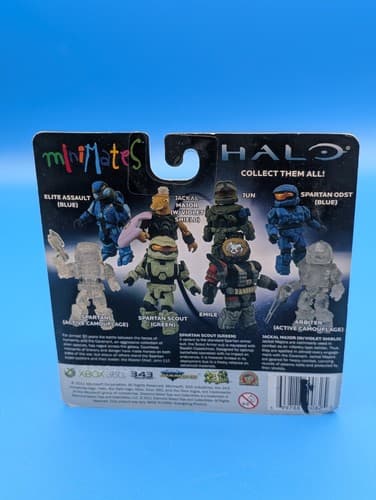 Halo Minimates Series 2 Spartan & Jackal New Detached Card — photo 5