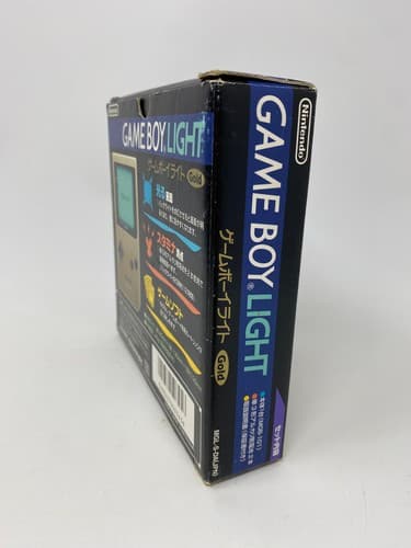 Nintendo Game Boy Light Gold Console MGB-101 Works CIB Complete With Box Manual — photo 5