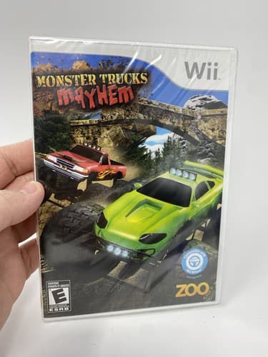 Monster Trucks: Mayhem Nintendo Wii Brand New Factory Sealed Ships Fast