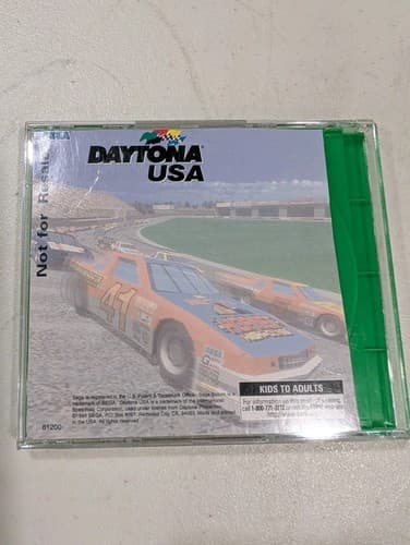 Daytona USA Not For Resale Version (Sega Saturn, 1995) Disc Only — photo 4