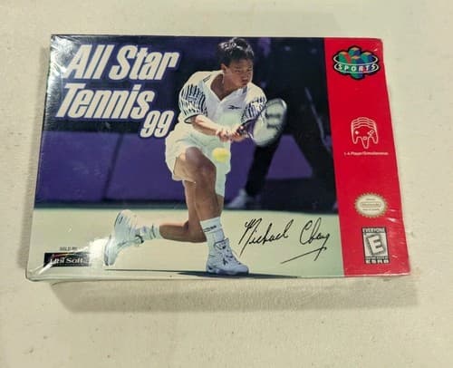 All Star Tennis 99 Nintendo 64 N64 Brand New Sealed See Photos