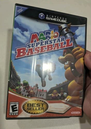 Mario Superstar Baseball (Nintendo GameCube, 2005) SEALED NEW — photo 3