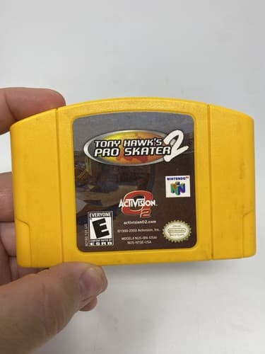 Tony Hawk's Pro Skater 2 (Nintendo 64/N64) Tested Authentic Cartridge