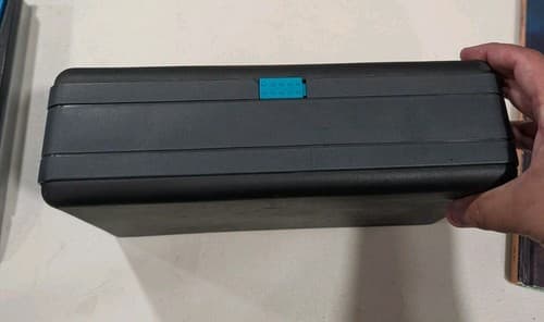 Vintage Laserline 40 CD Compact Disc Player Case Storage RARE!!! Dented foam — photo 3