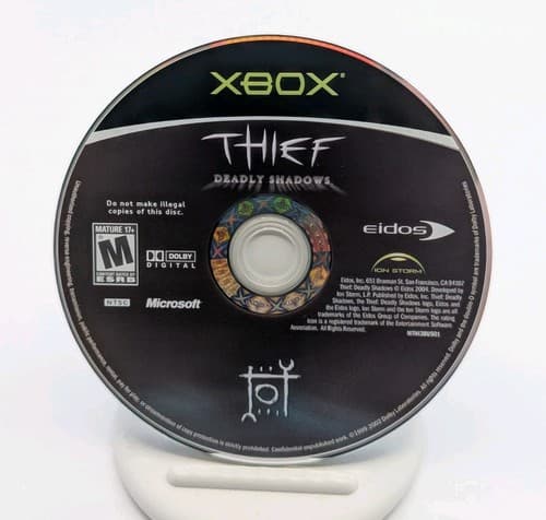 Thief Deadly Shadows Xbox Video Game Stealth Action Complete Tested — photo 7