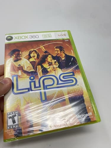 Lips for XBOX 360 (Game Only-No Microphone) 2008 Music Karaoke BRAND NEW SEALED — photo 4
