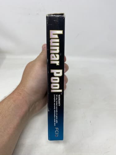 Nintendo NES Video Game Lunar Pool Complete CIB Box Manual Game Poster Inserts — photo 6