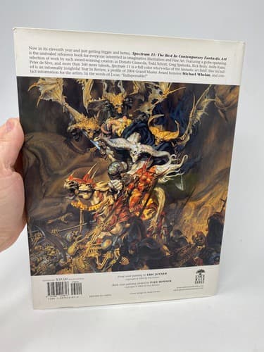 Spectrum 11:  The Best In Contemporary Fantastic Art Book Michael Whelan 2004 — photo 5