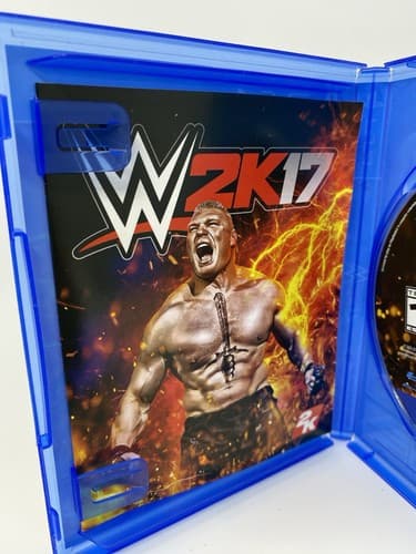WWE 2K17 (Sony PlayStation 4, 2016) Game & Case Tested — photo 4