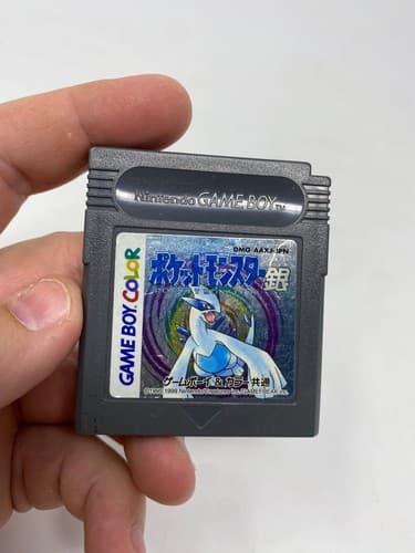 Nintendo Pokémon Silver Version Japan Game Boy Color GBC 1999 Tested Authentic