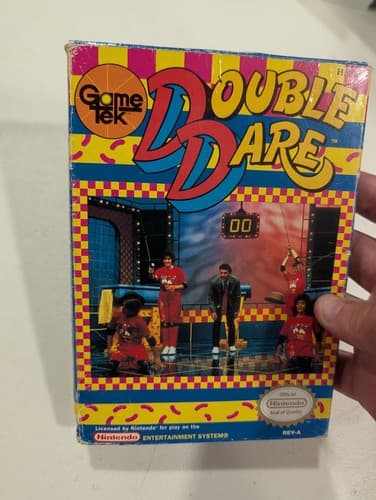 Double Dare (Nintendo Entertainment System, NES 1990) COMPLETE CIB TESTED Look — photo 3