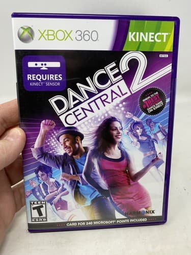 Xbox 360 Lot Of 4 Kinect game Disneyland Dance Central 2 Just Dance Ships Fast — photo 8