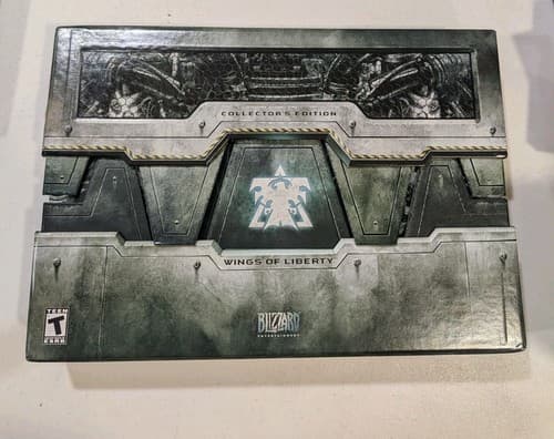 Starcraft II: Wings of Liberty Collectors Edition Box & Book Only
