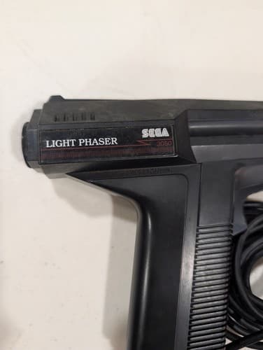 Vintage Original Sega Master System Light Phaser Gun Controller Zapper Tested — photo 3
