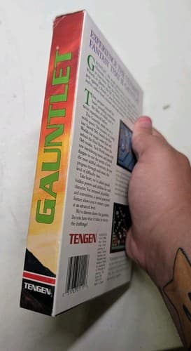 Gauntlet (Nintendo NES) Game, Box, Manual, Reg - Grey Cart, Tested — photo 6