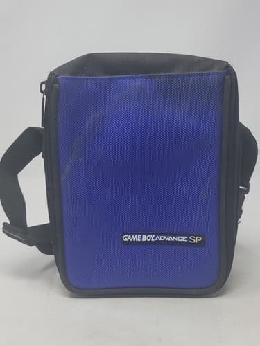 Nintendo Game Boy Advance SP Carrying Case Travel Bag Blue A.L.S. Industries