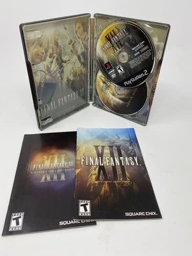 Final Fantasy XII: Collector's Edition; CIB (Sony PlayStation 2, 2006) Authentic — photo 8