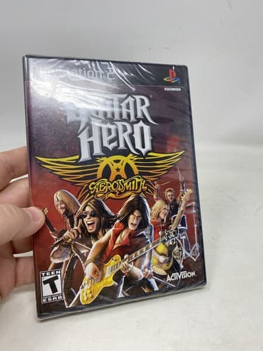 Guitar Hero: Aerosmith (Sony PlayStation 2, 2008) Game Only!  New And Sealed! — photo 2
