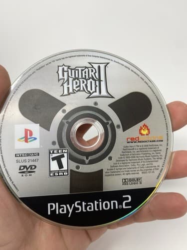 Guitar Hero II (Sony PlayStation 2 PS2, 2006)  DISC ONLY - Tested and Working — photo 2