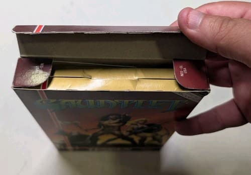 Gauntlet (Nintendo NES) Game, Box, Manual, Reg - Grey Cart, Tested — photo 8