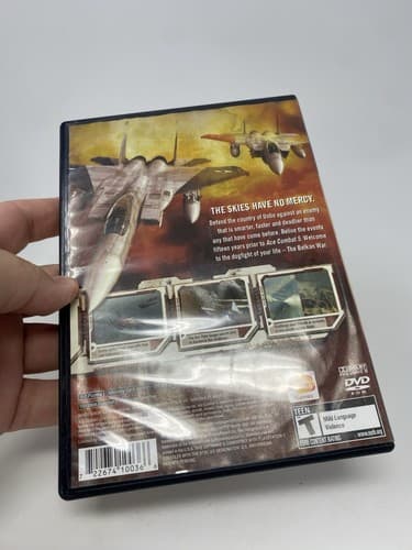 Ace Combat Zero: The Belkan War (PS2, 2006) T NTSC-U/C w/ Manual Tested Clean — photo 9