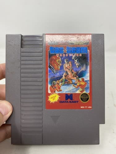 Tag Team Wrestling 5 Screw Variant NES w/ Dust Cover. Cleaned & Tested.  — photo 2