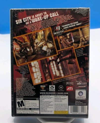 Tom Clancys Rainbow Six Vegas Game, Manual DVD-ROM For PC Windows New Sealed  — photo 8