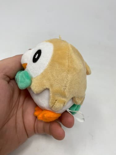 Pokémon Center Mokoko Rowlet Plush Keychain LE LImited Plushie Rare — photo 2