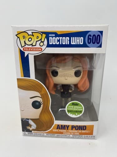 Doctor Who 2018 Spring Convention Exclusive Amy Pond Funko Pop #600
