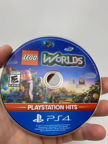 LEGO Worlds - Sony PlayStation 4 PS4 Disc Only No Case or Manual Tested — photo 2
