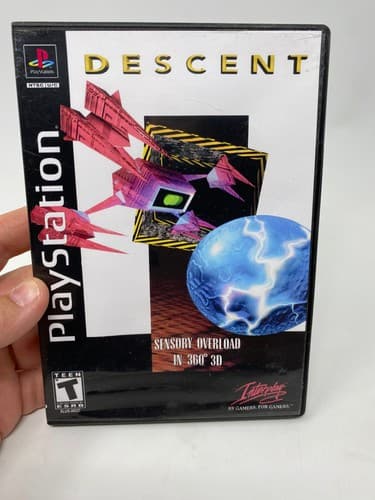 Descent (PlayStation, PS1) DISC ONLY Not Original Case No Manual