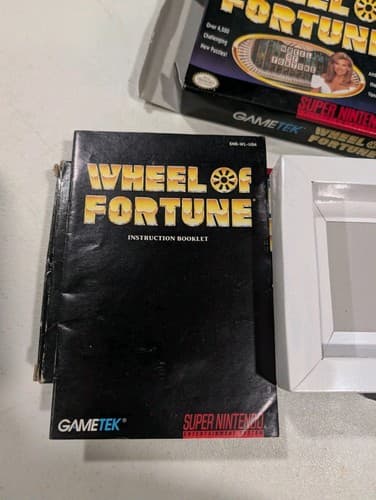 Wheel Of Fortune Deluxe & Family Feud SNES Complete CIB + Extra Box — photo 6