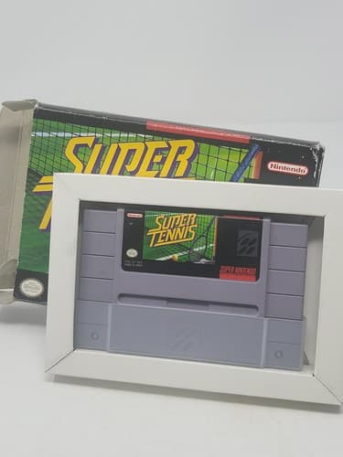 Super Tennis (Super Nintendo Entertainment System, 1991) With Box - No Manual — photo 8