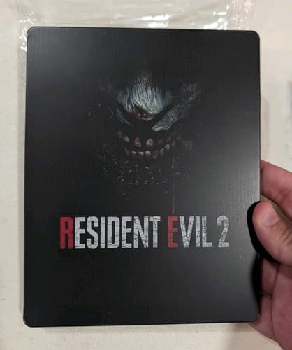 Resident Evil 2 Steelbook - Best Buy Exclusive - NO GAME DISC - PS4 W/ Game — photo 3