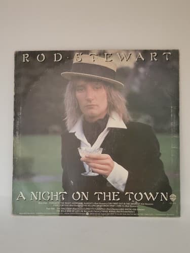 Rod Stewart A Night On The Town WARNER BROS BS 2938 1976  Stereo LP