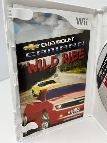 Chevrolet Camaro: Wild Ride Nintendo Wii Complete Tested Working  w/ Wheel — photo 6