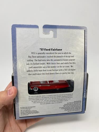 Hot Wheels 100% ‘57 Ford Fairlane Limited Edition Adult Collector Diecast NEW — photo 7