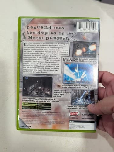 Metal Dungeon by Xicat Interactive Xbox Role Playing No Manual NTSC-U/C Tested — photo 2
