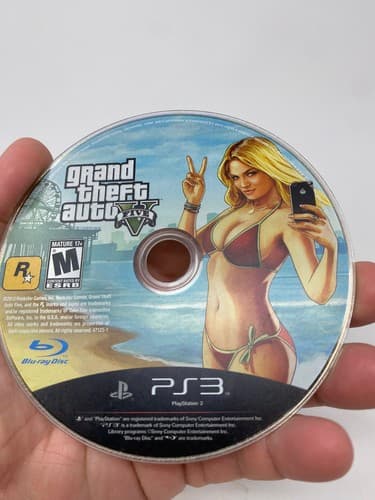 Grand Theft Auto V - PS3 PlayStation 3 Disc Only Tested working — photo 3