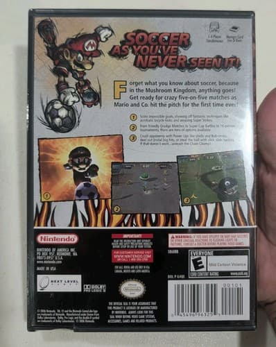 Super Mario Strikers (Nintendo Gamecube) BRAND NEW Sealed — photo 5