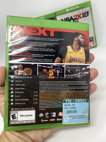 NBA 2K17 2K18 2K20 Lot Of 3 Game Bundle Microsoft Xbox One 2013 Tested Working — photo 3