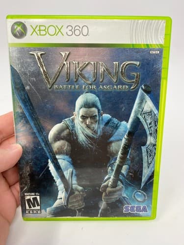 Viking: Battle for Asgard (Microsoft Xbox 360, 2008) No manual Authentic