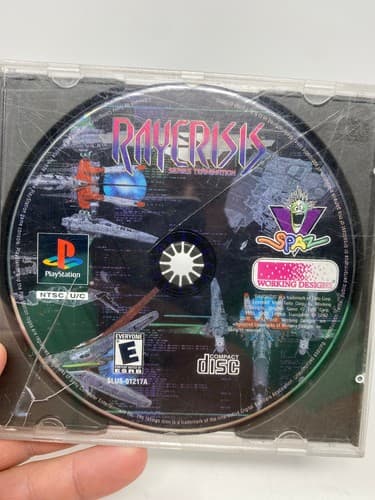 RayCrisis: Series Termination (Sony PlayStation 1, PS1, 2000) Disc Only *Tested*