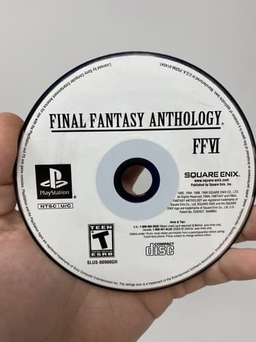 DISC ONLY ~ Final Fantasy Anthology FFVI (Sony PlayStation 1, 1999) PS1  Tested