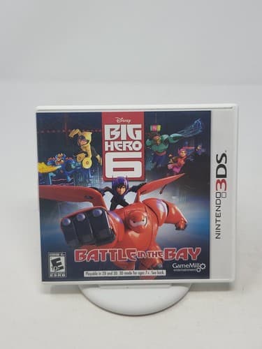 Big Hero 6: Battle in the Bay (Nintendo 3DS, 2014) Complete with Manual CIB