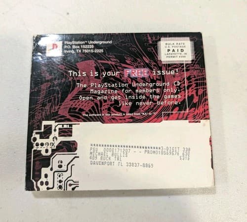 Lot of 4 PS1 PlayStation Underground Demo Series/Volume 1, 4 Issues Tested — photo 3