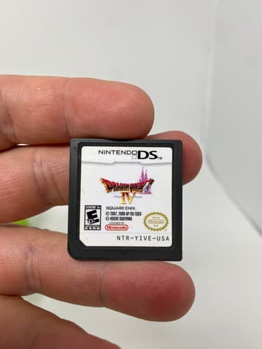 Dragon Quest IV Chapters of the Chosen Nintendo DS Authentic Cart Only Works 
